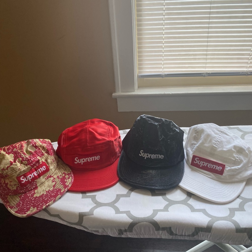 Bundle of 4 Supreme Hats Baseball Cap Style